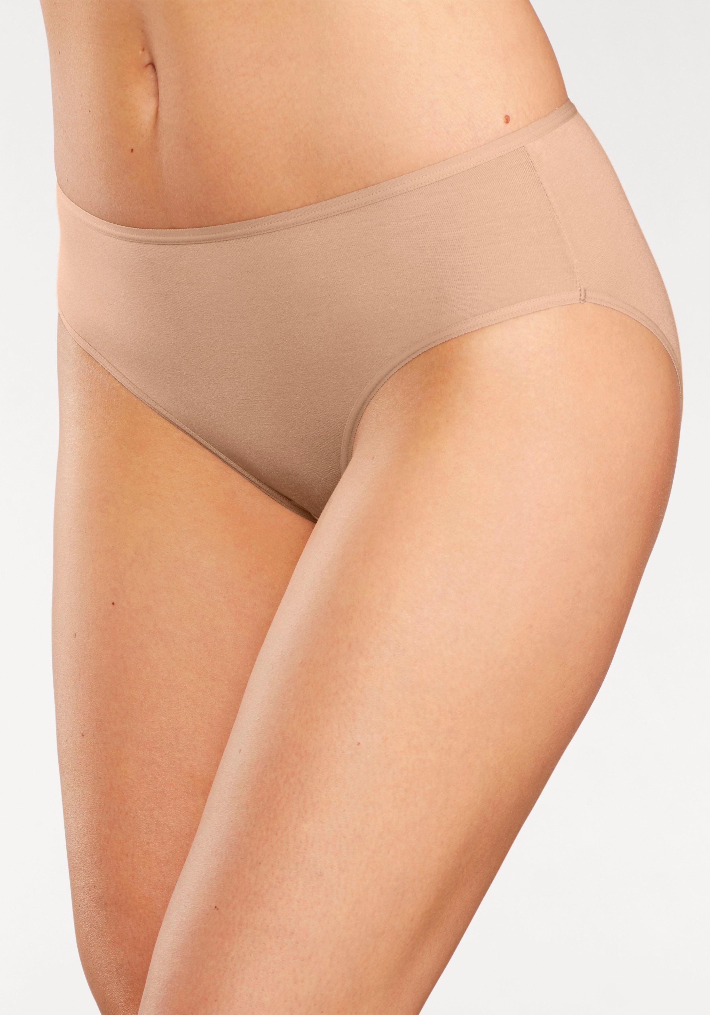 Slips aus hochwertiger Modal-Qualität LASCANA Jazz-Pants (Packung, beige 3-St)