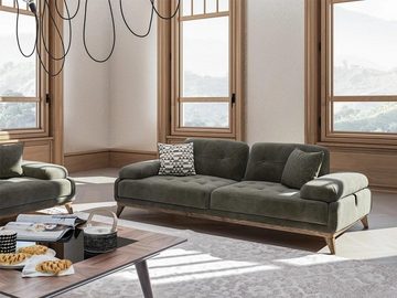 JVmoebel 3-Sitzer Luxus Polstermöbel Sofa Dreisitzer Wohnzimmer Einrichtung Polster, 1 Teile, Made in Europa