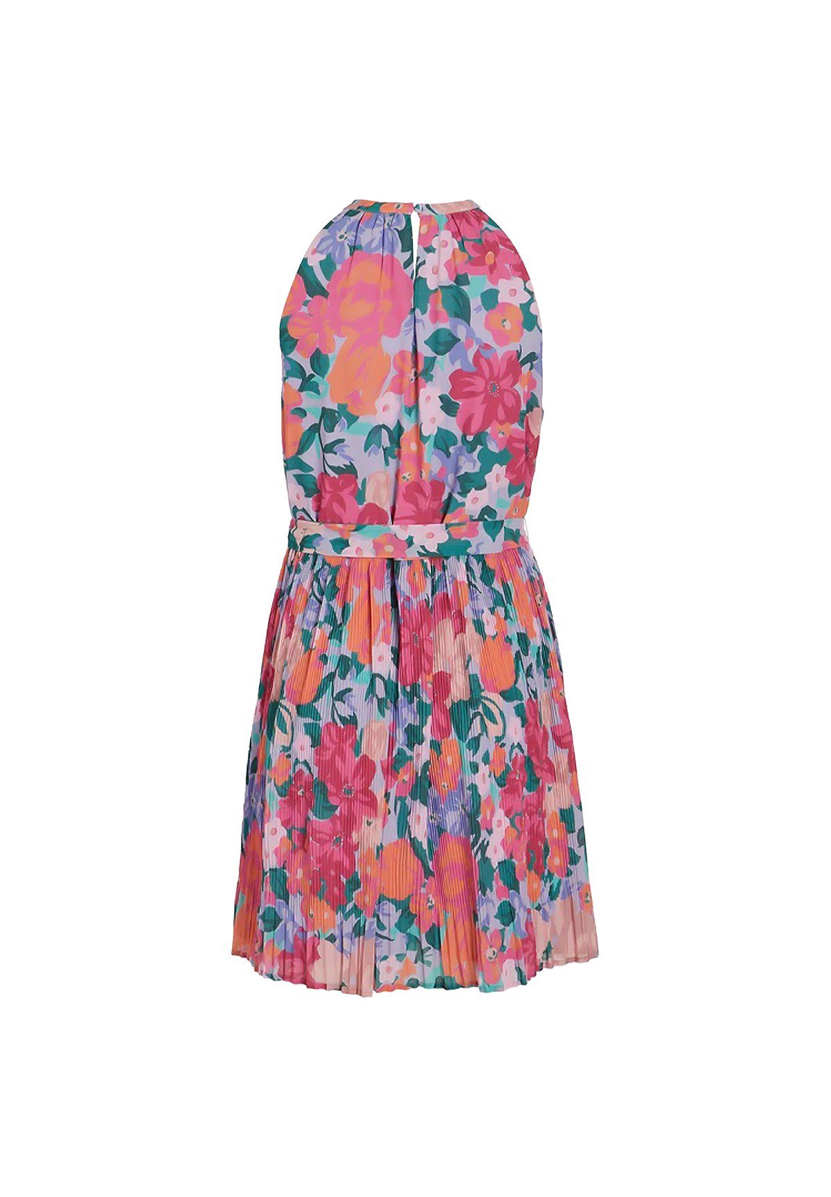 Vila Shirtkleid Lockeres Blusenkleid Plissiertes Neckholder günstig online kaufen