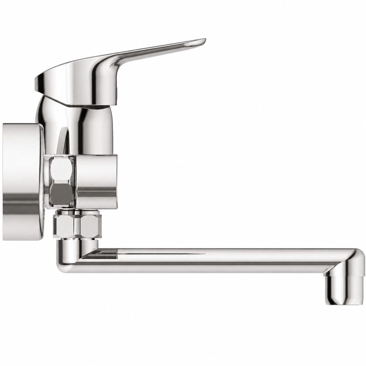 Ideal Standard Waschtischarmatur Ceraflex Wassersparender Wasserhahn, besonders langlebig, schwenkbarer Auslauf
