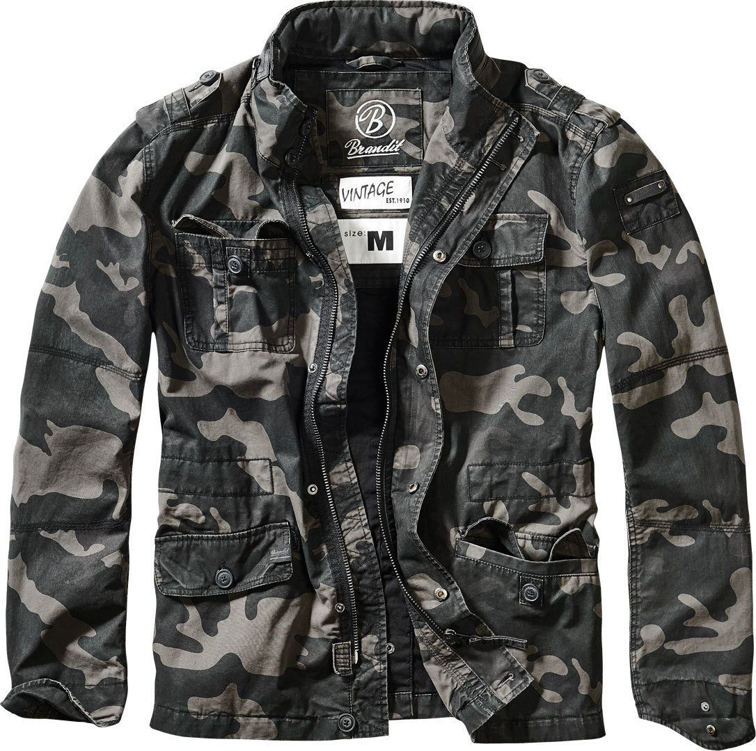 Brandit Outdoorjacke Britannia Jacke (Stehkragen, pflegeleicht) günstig online kaufen
