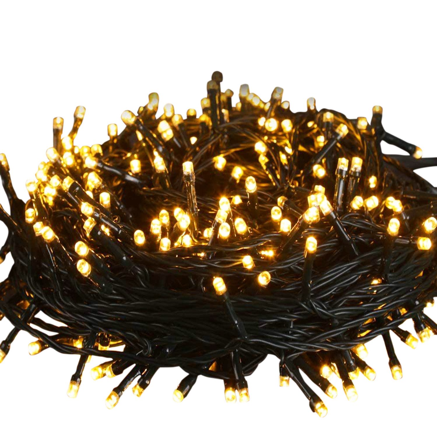 Elegear LED-Lichterkette LED Lichterkette Batterie 40M 300 LEDs,Timer, 300-flammig