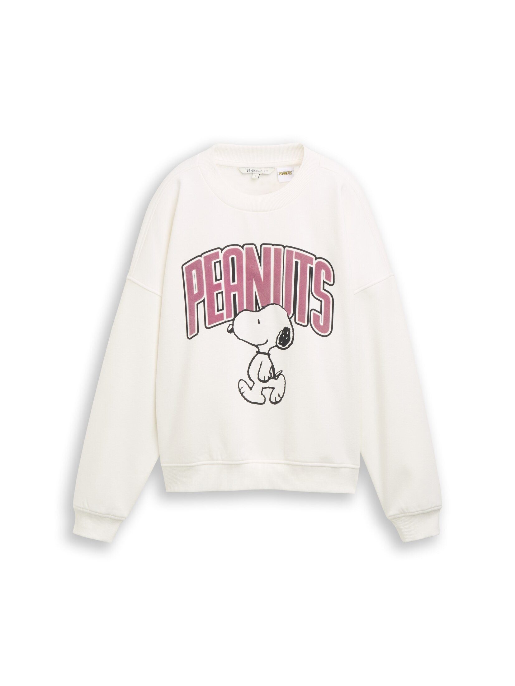 TOM TAILOR Denim Sweatshirt Strick & Sweatshirts Sweatshirt mit Snoopy-Print