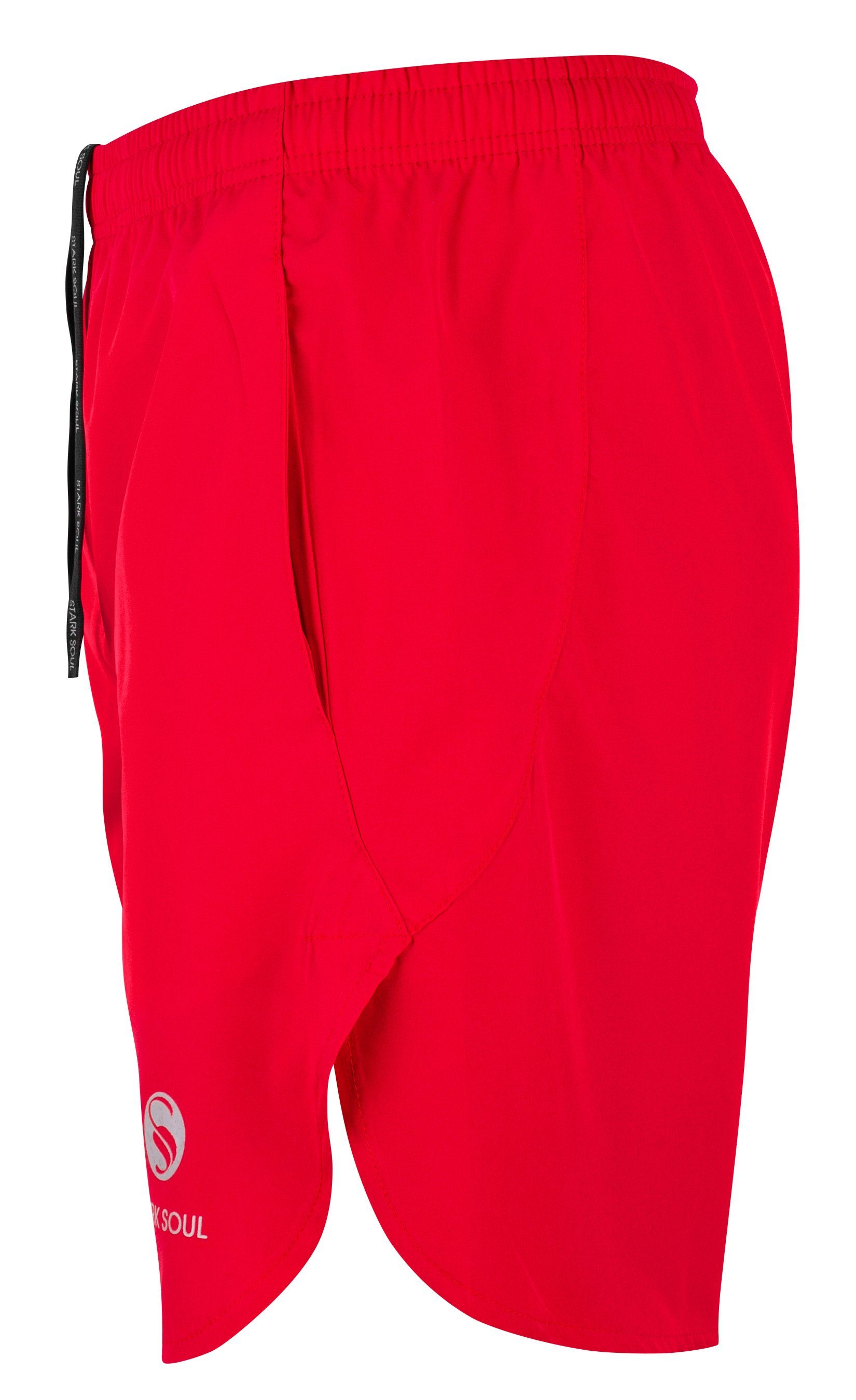Stark Soul® Trainingsshorts Herren Sport Shorts -Reflect-, Funktionshose, Trainingsshort Spezielles Quick Dry Material