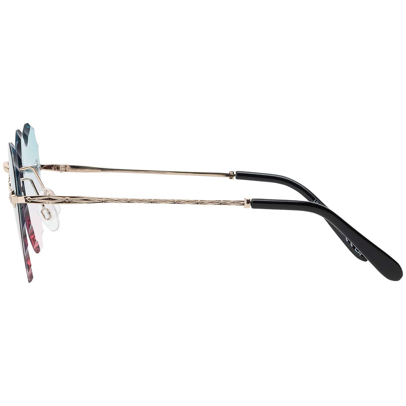 BEZLIT Eyewear Sonnenbrille Herz Form Designer Damen Sonnenbrille (1-St) mit bunten Linsen