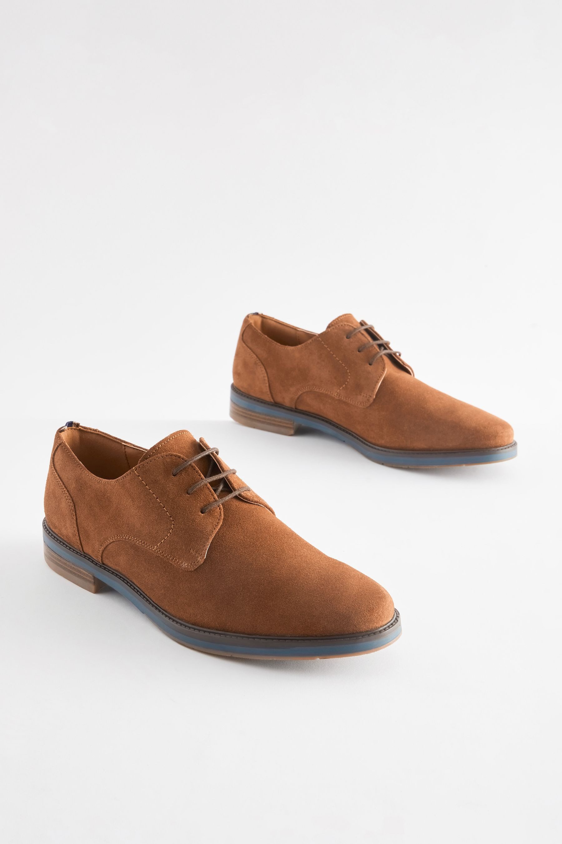 Next Derby-Schuhe aus Veloursleder Schnürschuh (1-tlg) günstig online kaufen