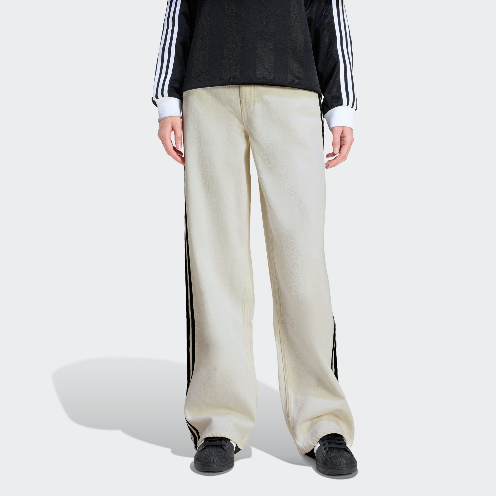 adidas Originals Loose-fit-Jeans FIREBIRD DENIM TRAININGSHOSE (1-tlg)