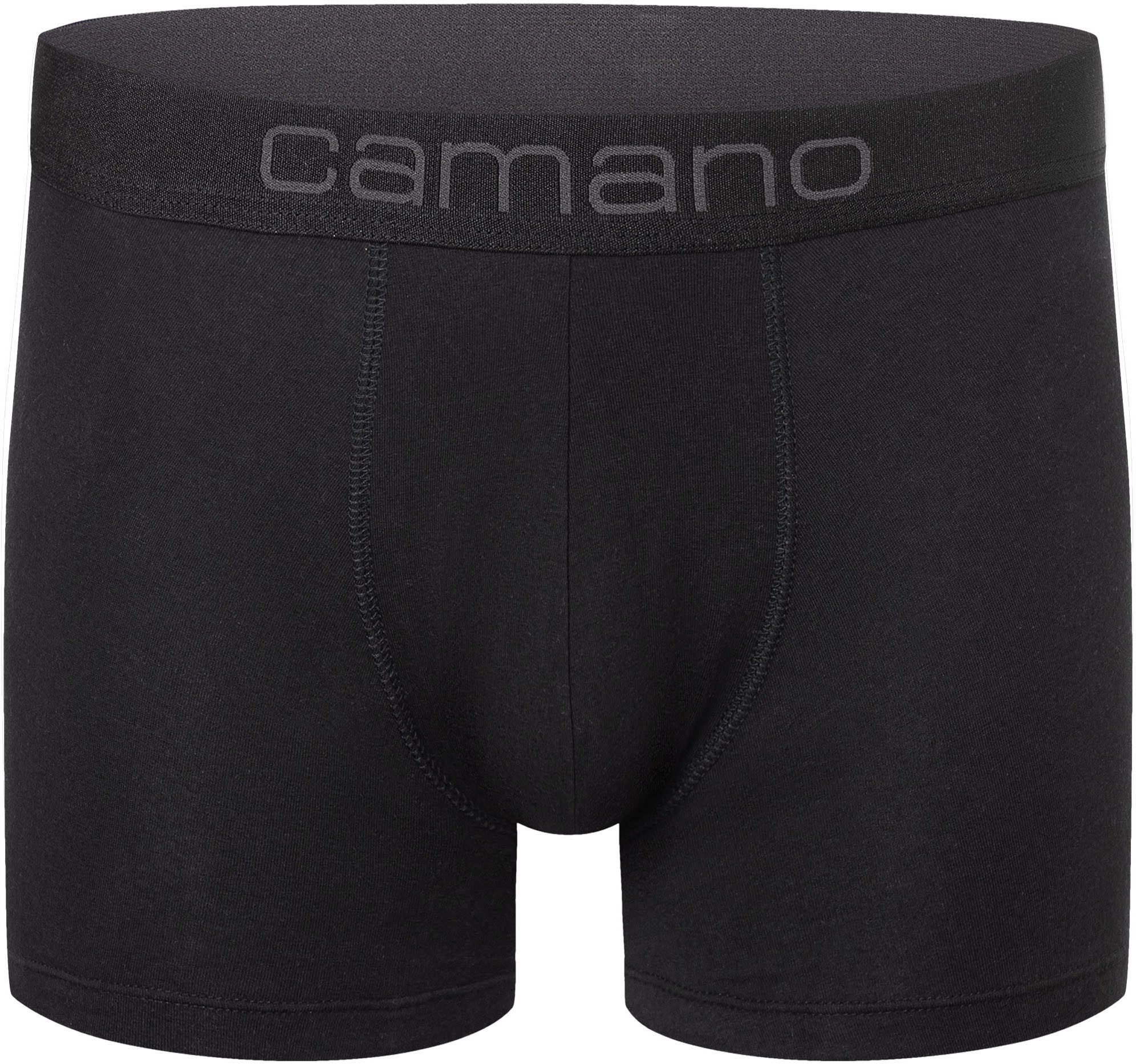 Camano Boxershorts comfort (2er Pack) mit elastischem Logobund günstig online kaufen