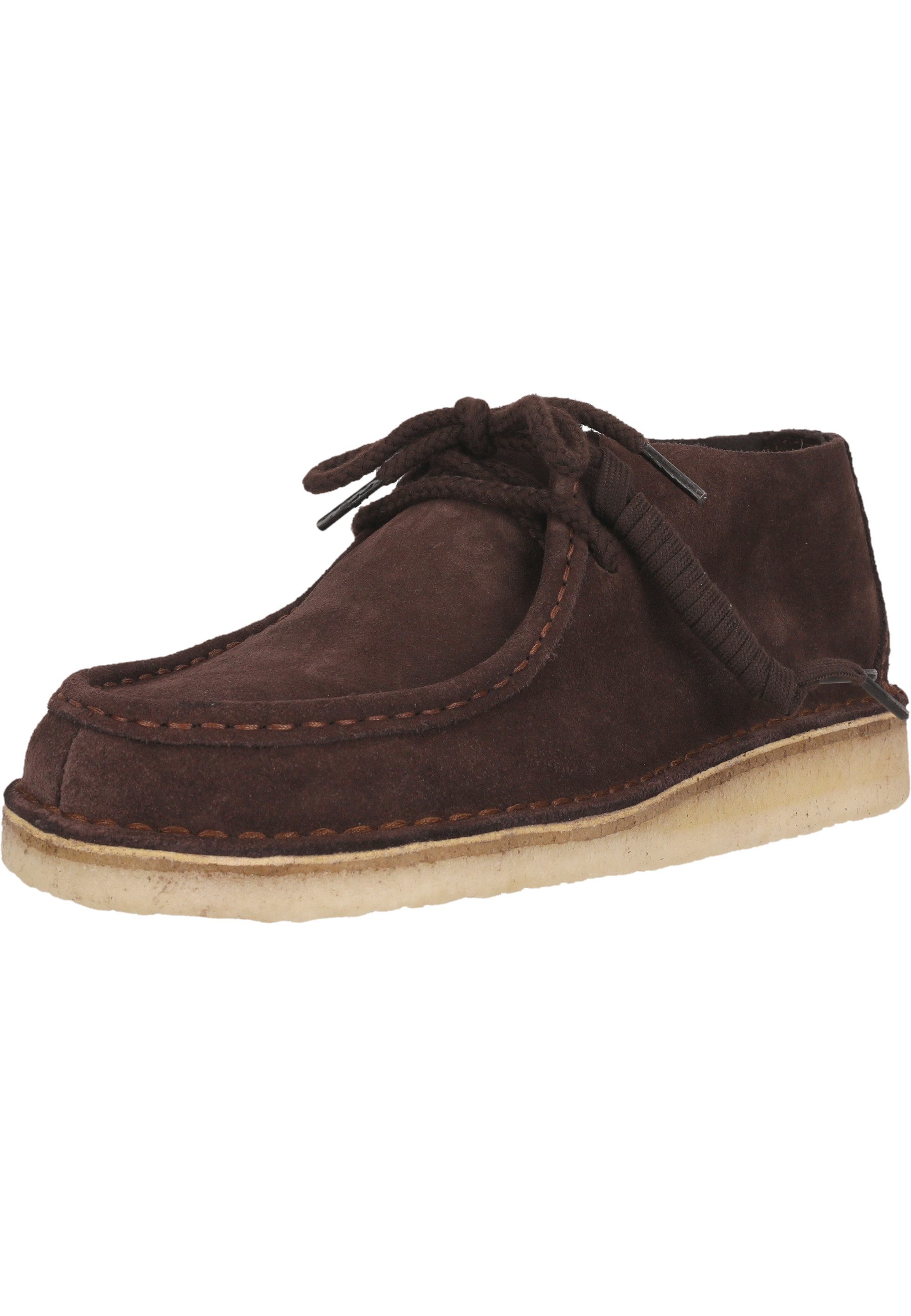 Clarks Desert Nomad Schnürschuh mit leichter Kreppsohle