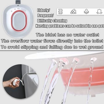 Coonoor Bidet-Einsatz für Schwangere, Hämorrhoiden,für alle gängigen WC-Sitz-Modelle, für alle gängigen WC-Sitz-Modelle
