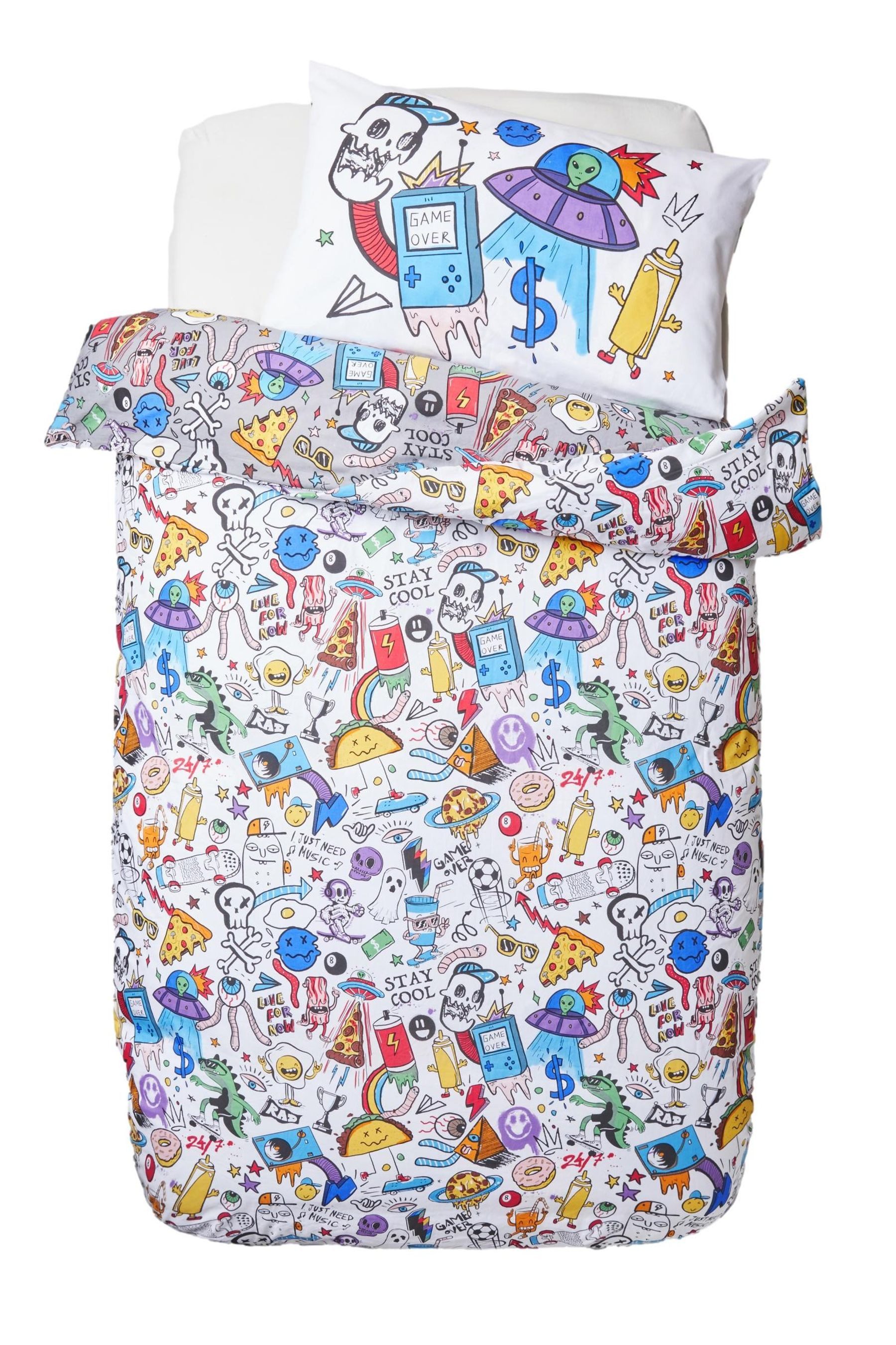Bett-Set Bettbezug und Kissenbezug im Set