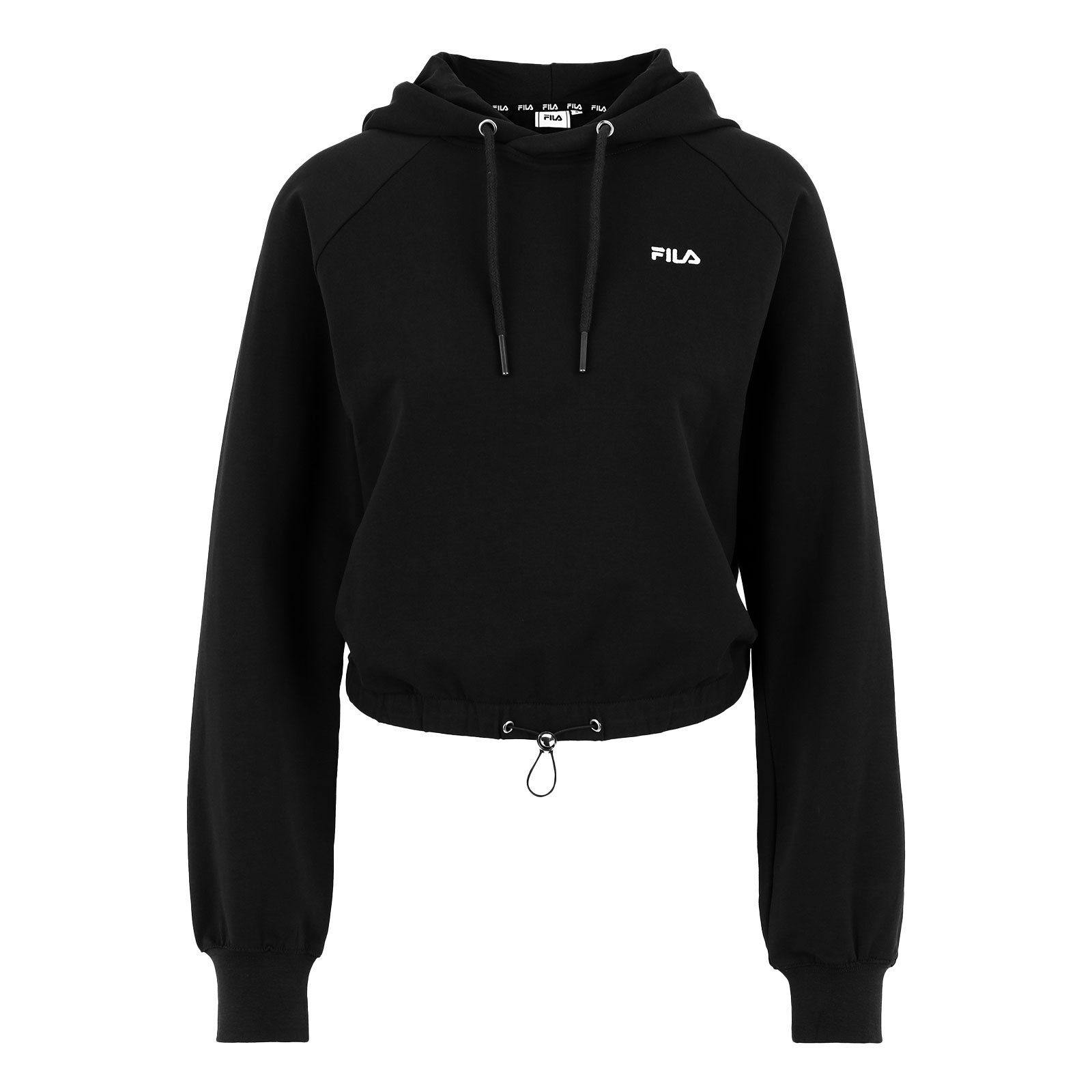 Fila Saum 80010 Baalberge black Hoodie Zugband am mit