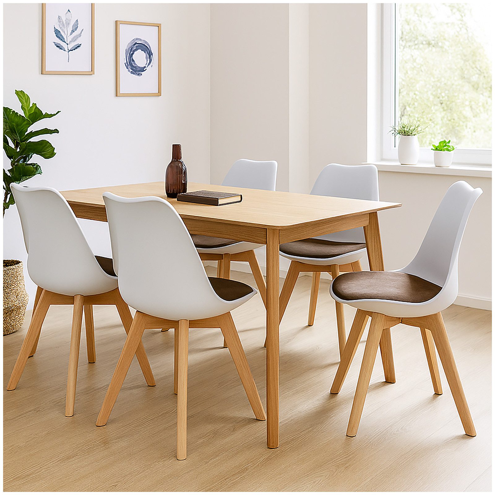 HTI-Living Esszimmerstuhl 4er Set Design-Stühle mit günstig online kaufen