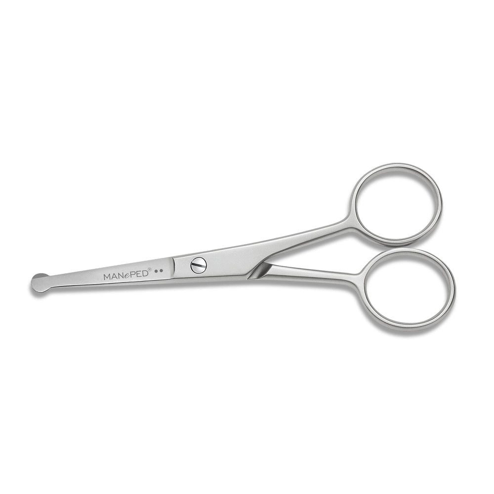 MANePED Bartschere MANePED Herrenschere aus Edelstahl, (1-tlg)