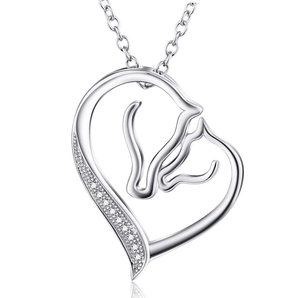 VONALA 925 Sterling Silber Elefant Halskette – Muttertagsgeschenk Von Tochter, Mit Glückssymbol