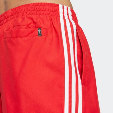 adidas Originals Shorts 3-Stripes Swim Shorts - Red / White