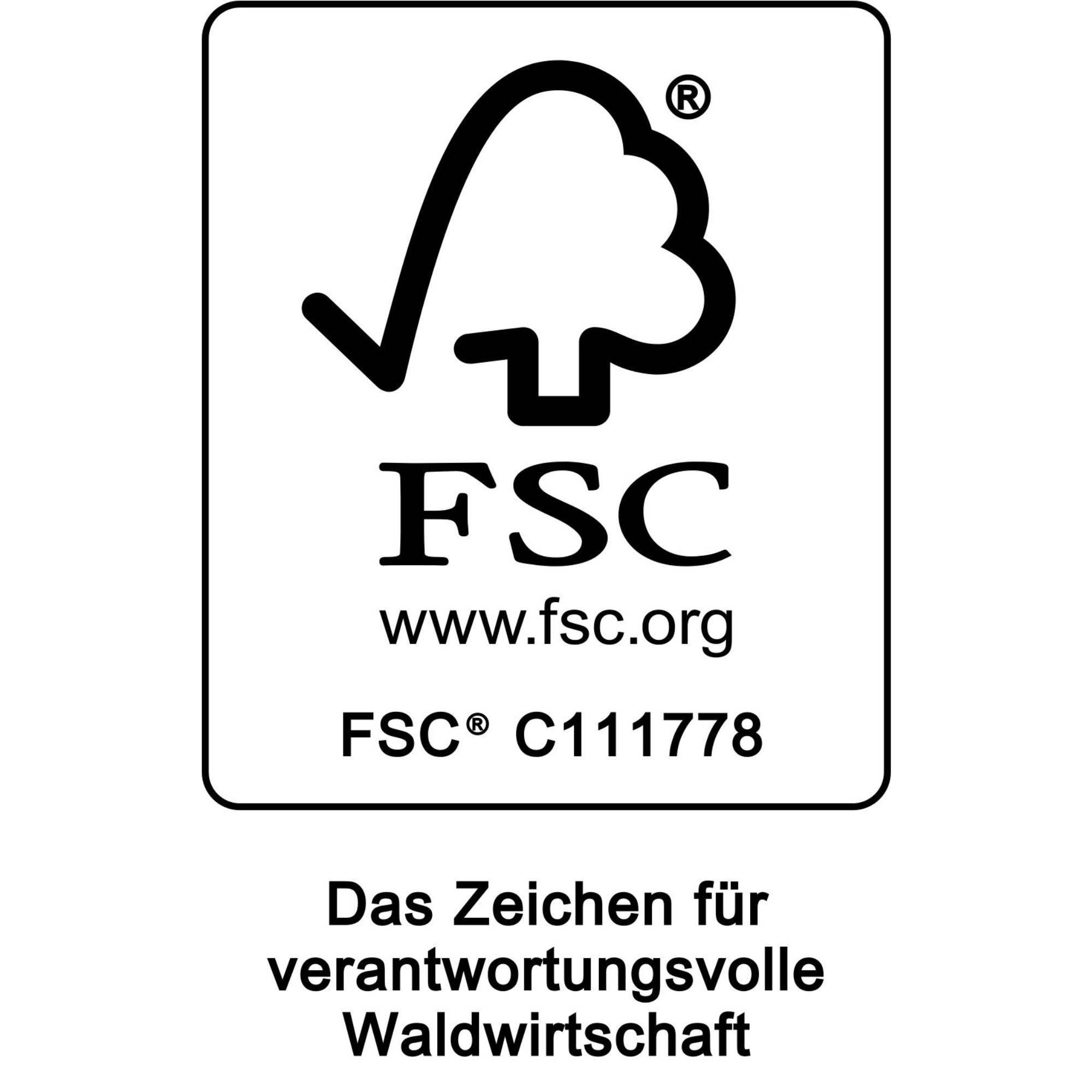 FSC®-zertifiziertem aus Frisierkamm Bambus Haarkamm Beauty Bambusholz PARSA