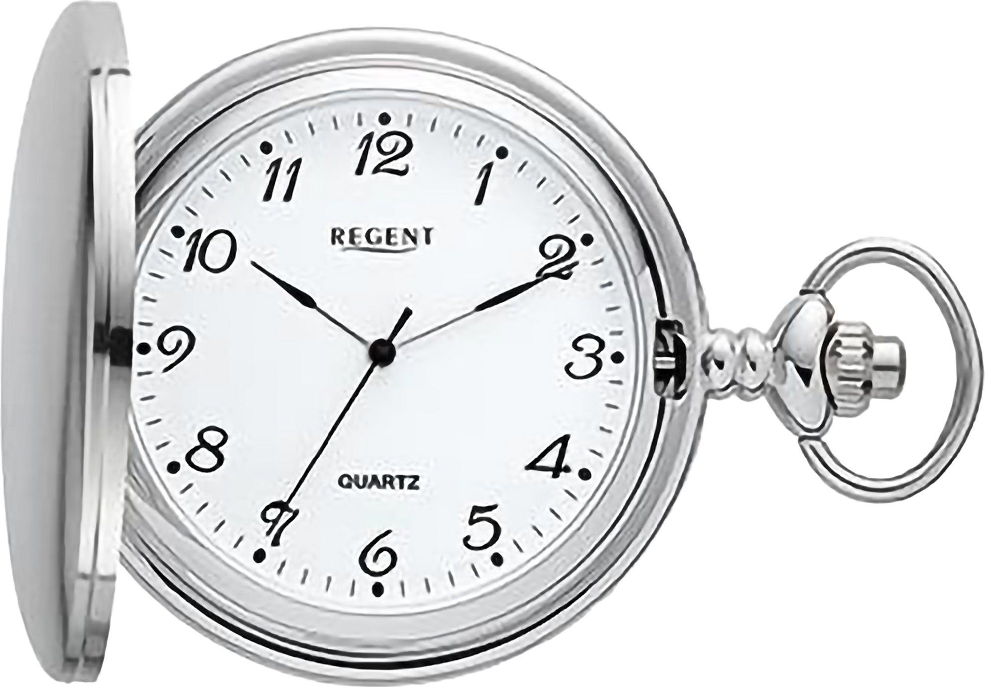 Taschenuhr mit Regent Uhrzeit Kette), P735-19517749, (Set, 2-tlg., dazu passender