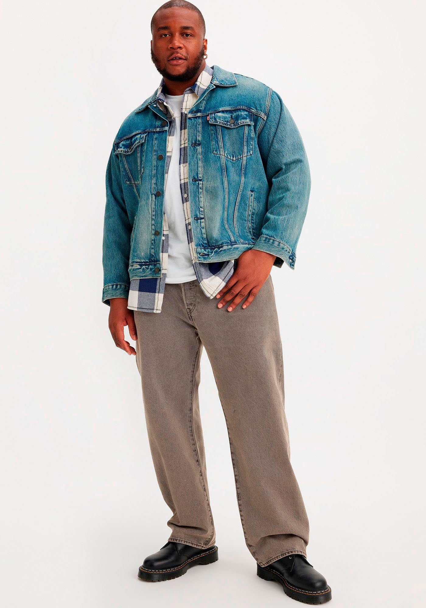 Straight-Jeans B&T Plus Levi's® 501® DOWN BROAD LEVI'S®ORIGINAL WALK
