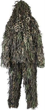 normani Monster-Kostüm Tarnanzug 3-teilig Ghillie Suit Jackal, Scharfschützen Tarnkleidung Jagdbekleidung Scharfschützenanzug Camouflage-Anzug Militäruniform