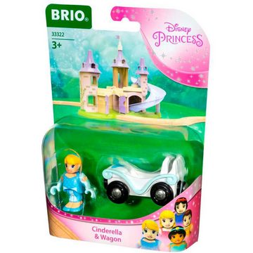 BRIO® Spielzeug-Eisenbahn Disney Princess Cinderella mit Waggon