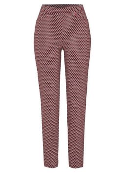 Relaxed by TONI Stretch-Hose Alice mit grafischem Muster