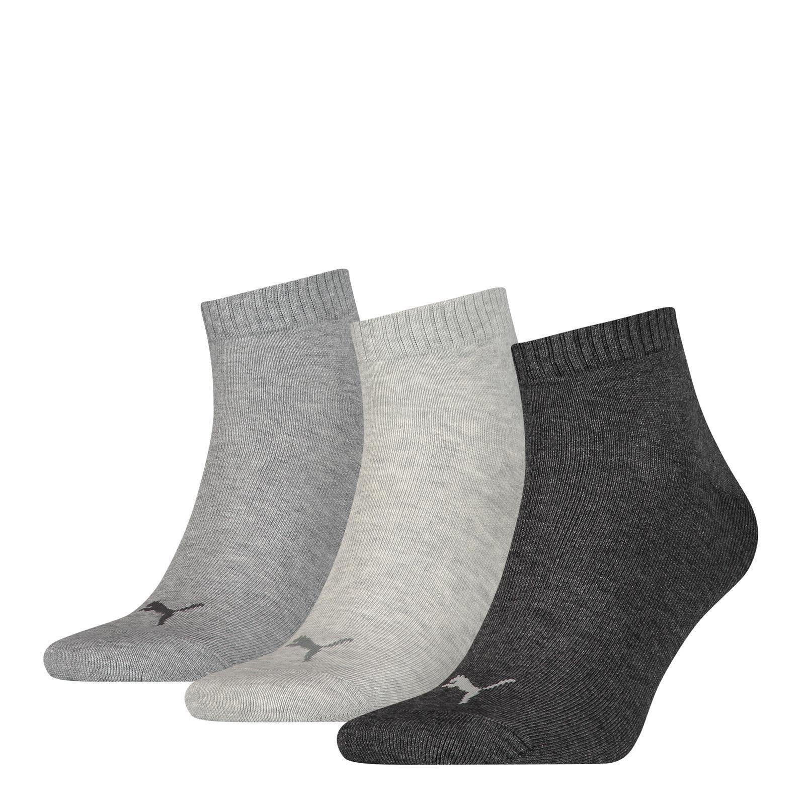 PUMA Короткие носки Unisex Носки, 3er Pack - Quarter, Sneaker