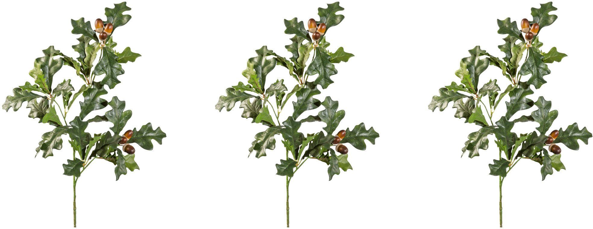 Kunstzweig Eichenzweig Eiche, Creativ green, Höhe 70 cm günstig online kaufen