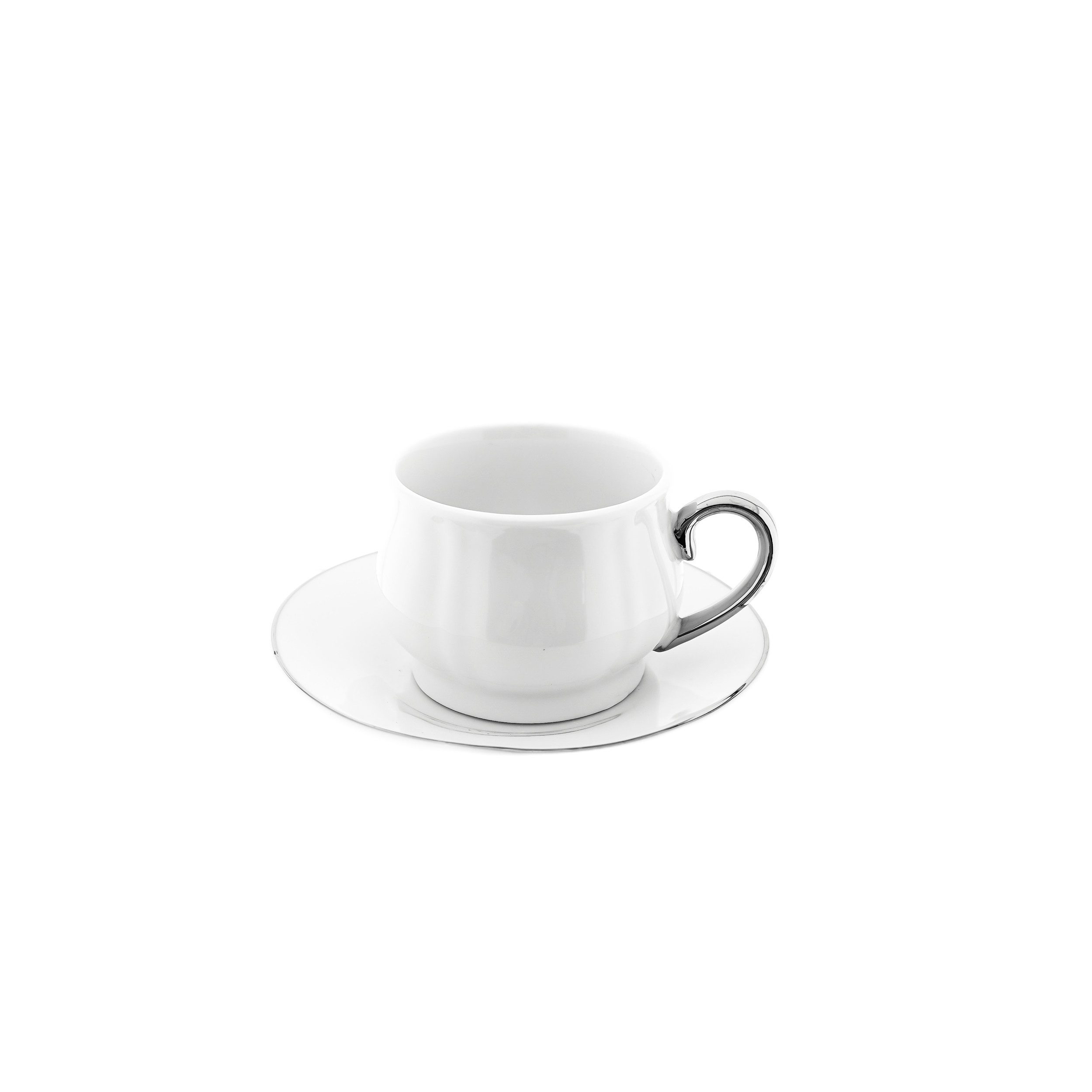 Mulex Kaffeeservice Edles Mokkatassen-Set aus feinem Porzellan 100ml – stilvoll & zeitlos