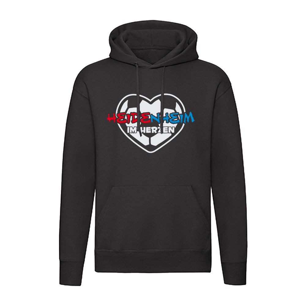 G-graphics Hoodie Heidenheim im Herzen Unisex Pullover mit einem Motiv für den echten Fan