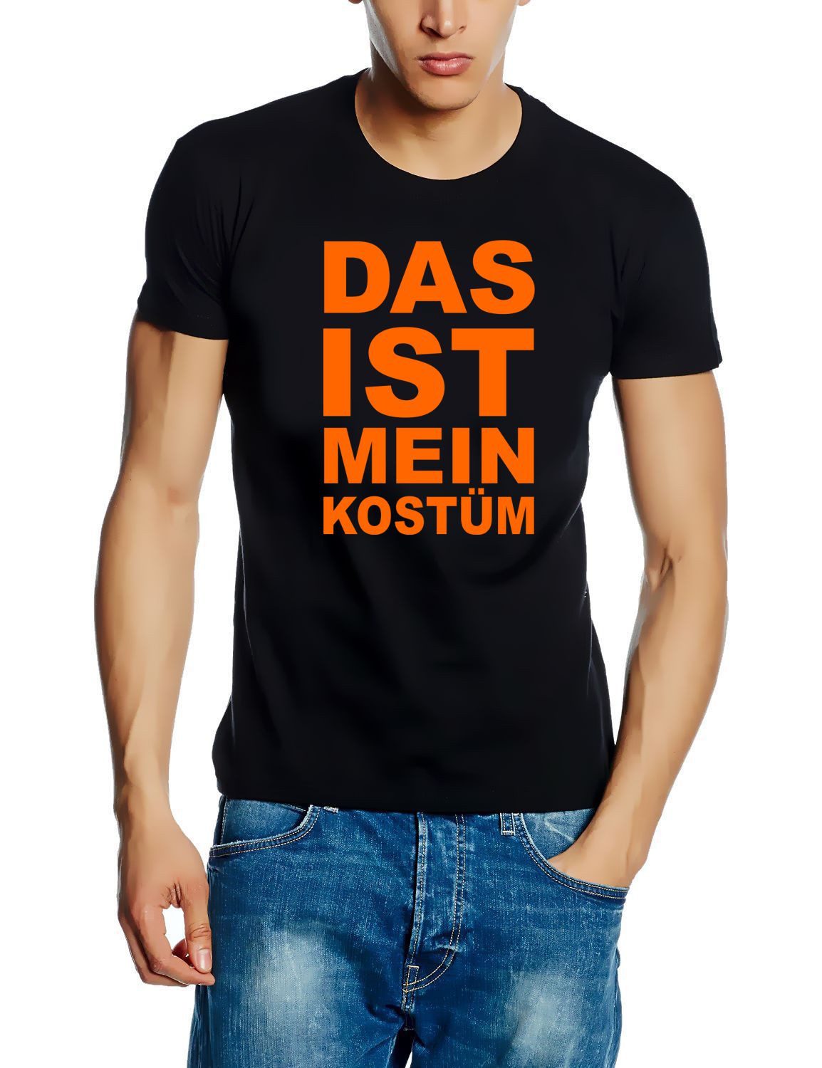 Print-Shirt DAS IST MEIN KOSTÜM T-Shirt Karneval Fasching Fassnacht