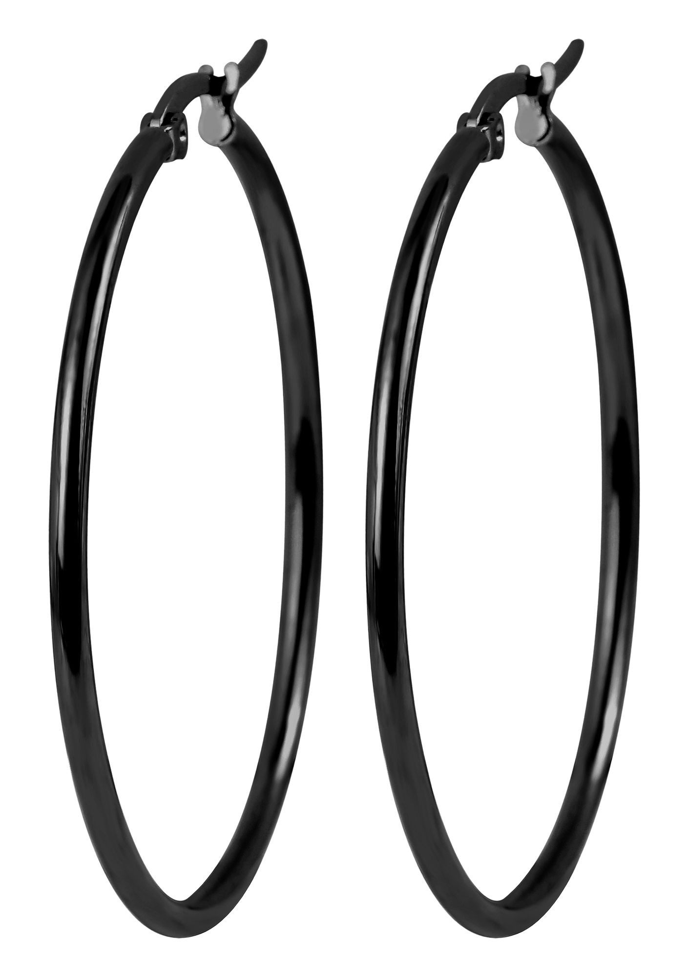 AKZENT Ohrring-Set Sinja Creolen Ohrringe Edelstahl schwarz Damen wasserfes günstig online kaufen