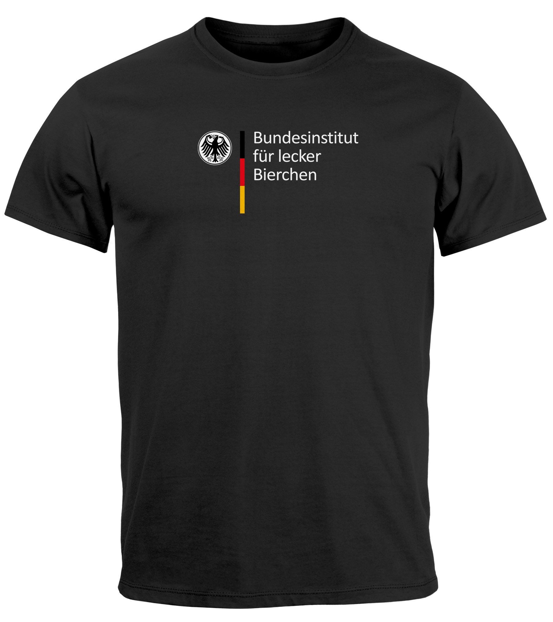 MoonWorks Print-Shirt Herren T-Shirt Alkohol Bier günstig online kaufen