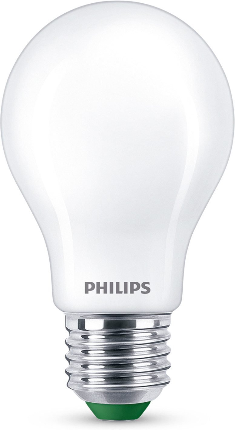 Philips LED-Leuchtmittel Ultraeffiziente E27, 3er-Pack, 100W, Warmweiß, E27, 3 St., Warmweiß, EyeComfort, Lange Lebensdauer, Klassisches Design, Matt