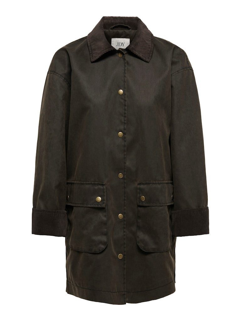 JDY Steppjacke JDYRUBY COATED MIX JACKET OTW YFM