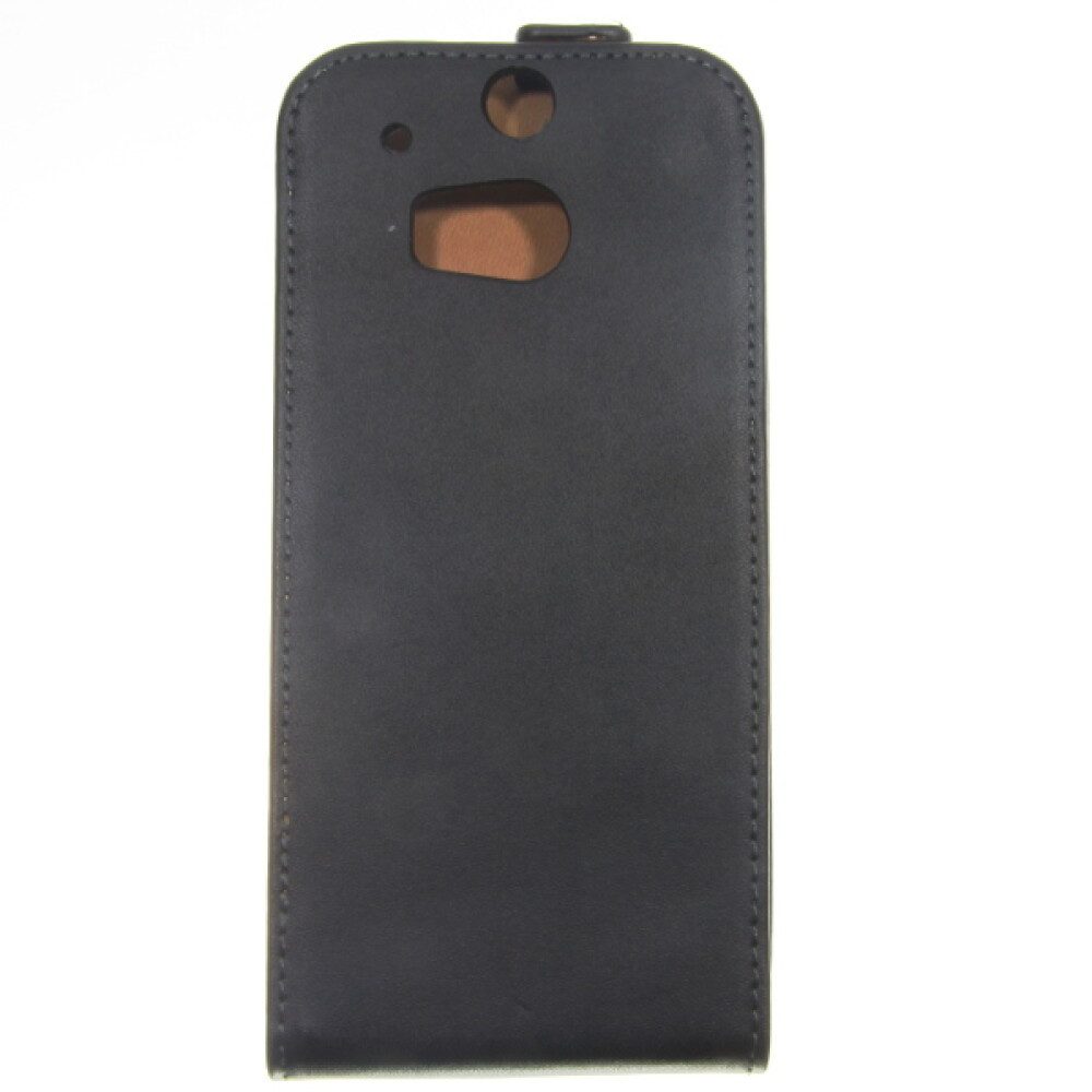 Handytasche Leder Flip Handyhülle für HTC One M8 Schwarz 4250710552856 (Flip Cover)