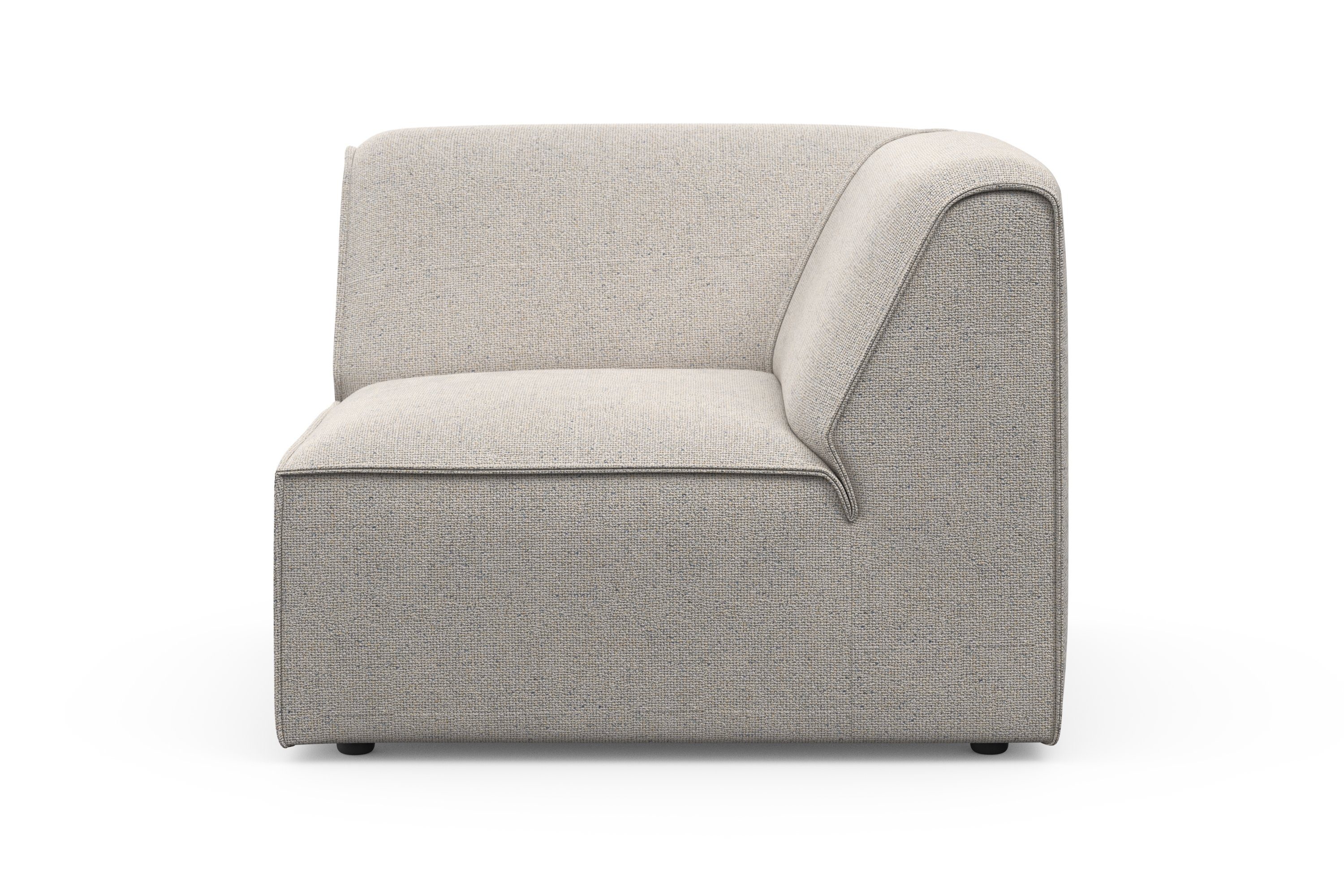 Sofa-Eckelement Merid, Sofaelement, Maße B/T/H: 97/97/46 cm