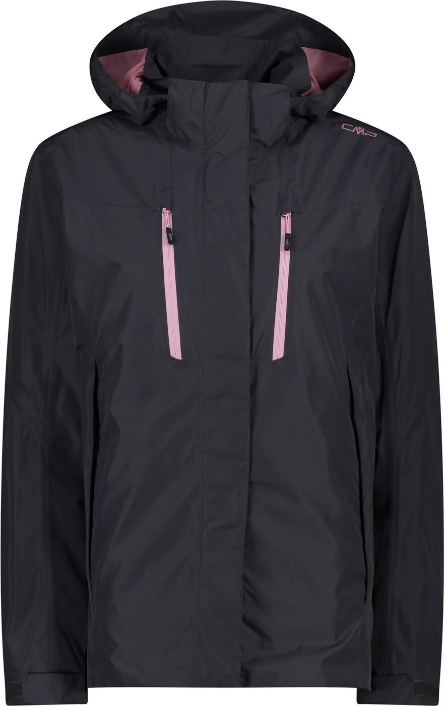 Blouson WOMAN JACKET ZIP HOOD ANTRACITE