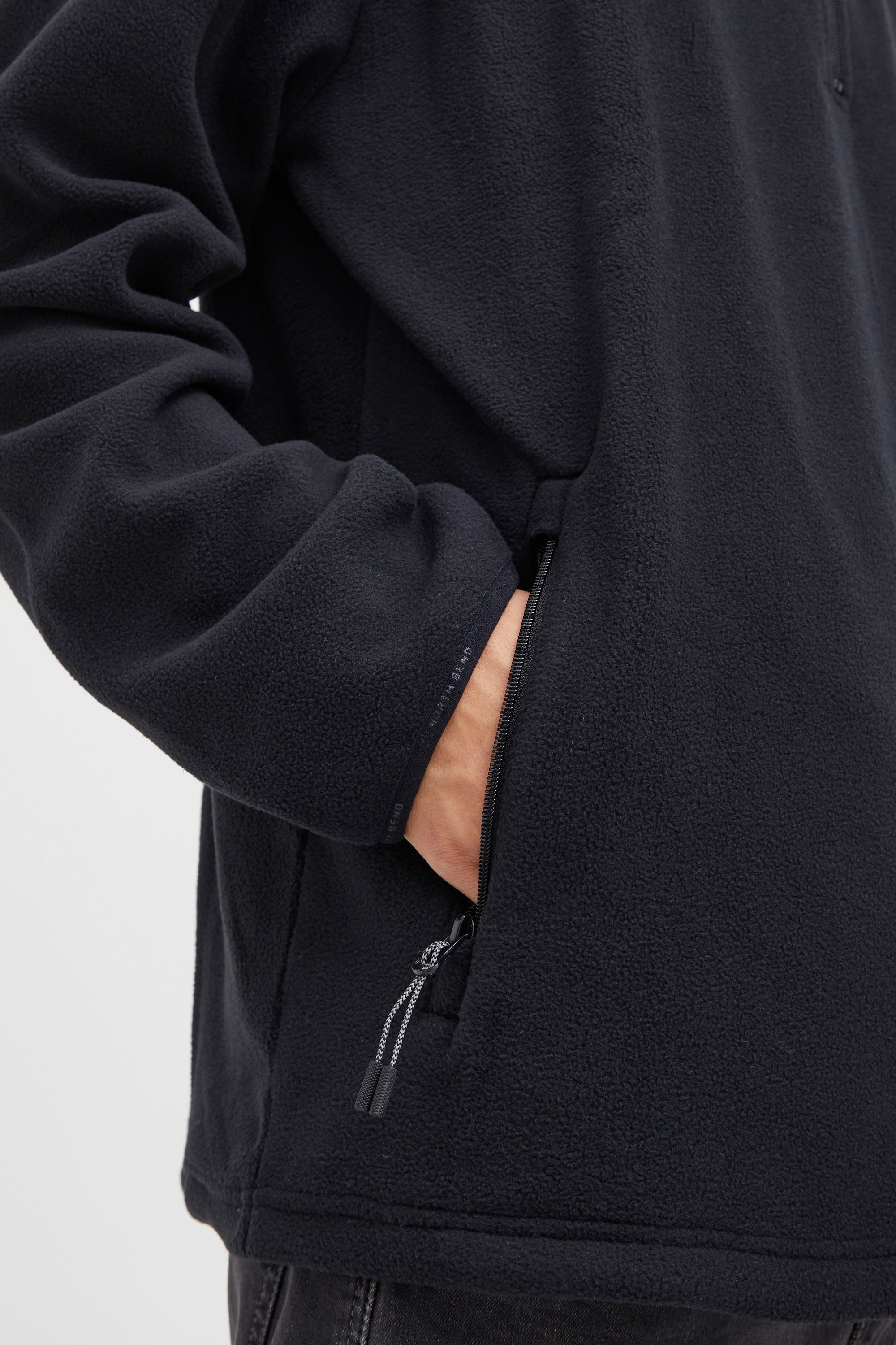 North Bend Troyer NBCotas M Atmungsaktiver Fleecepullover mit Troyer Kragen