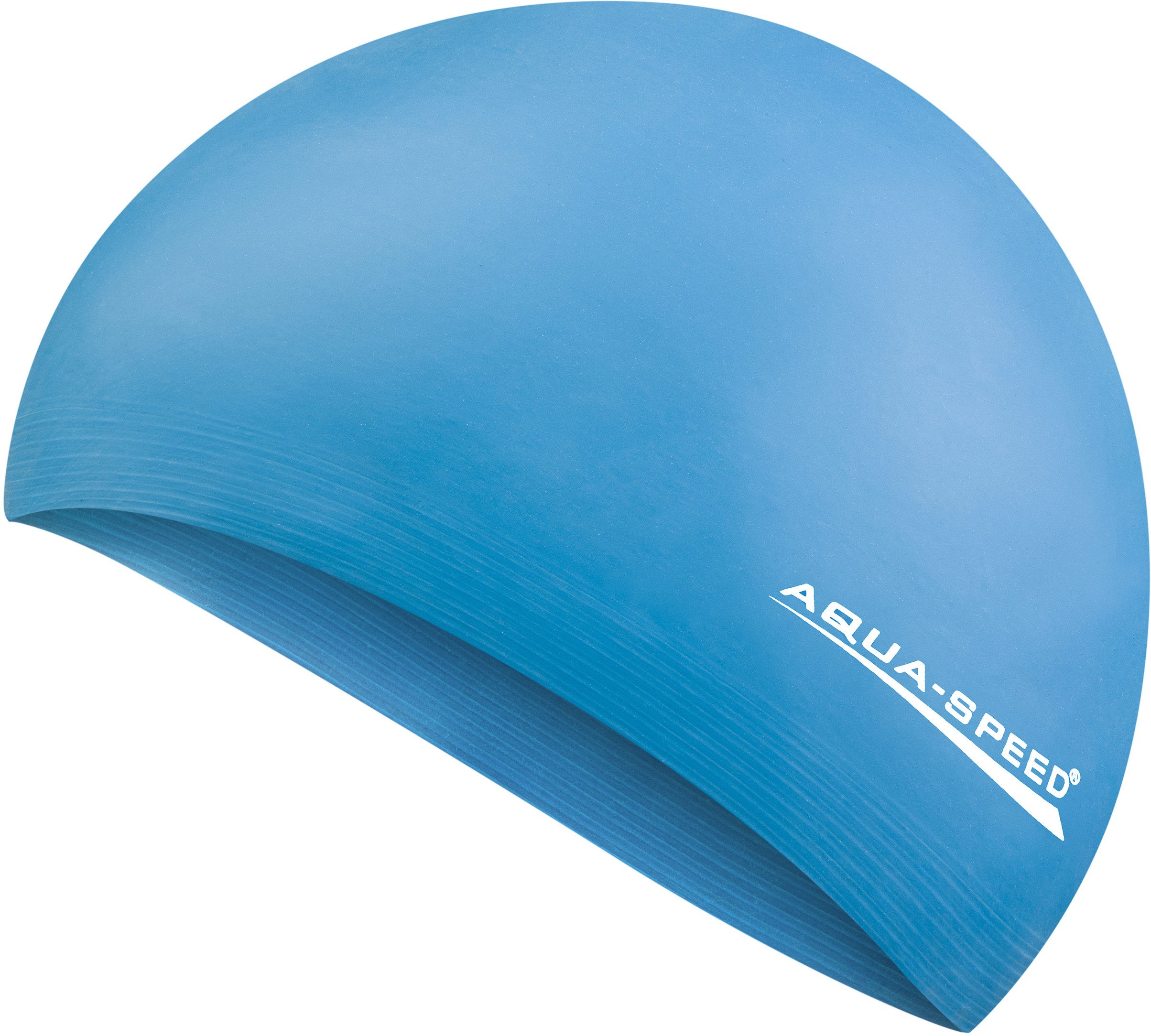 Aqua Speed Badekappe SOFT LATEX Schwimmkappe Weich & biologisch abbaubar Für lange Haare, Flexibles Material – Perfekt für Pool, Training & Wettkampf