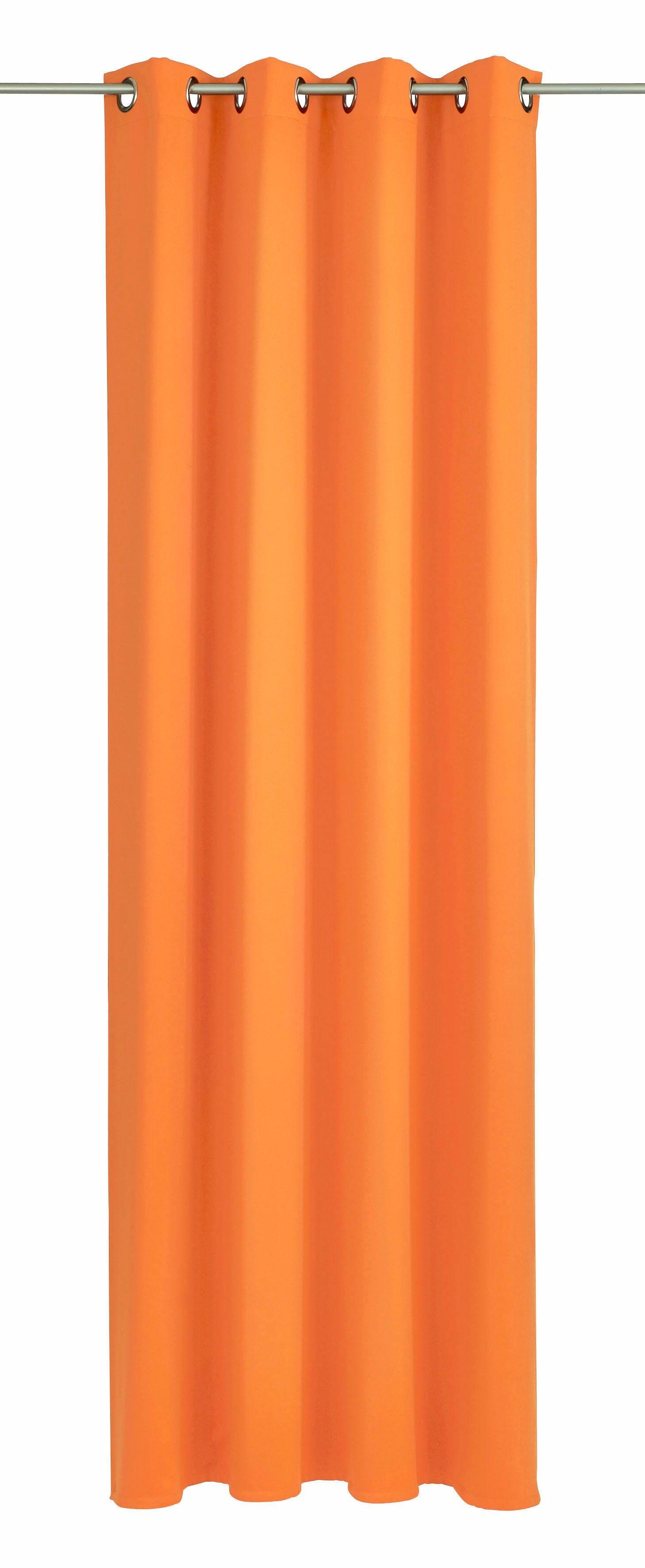 St), Dim (1 Ösen Vorhang Wirth, verdunkelnd out, orange