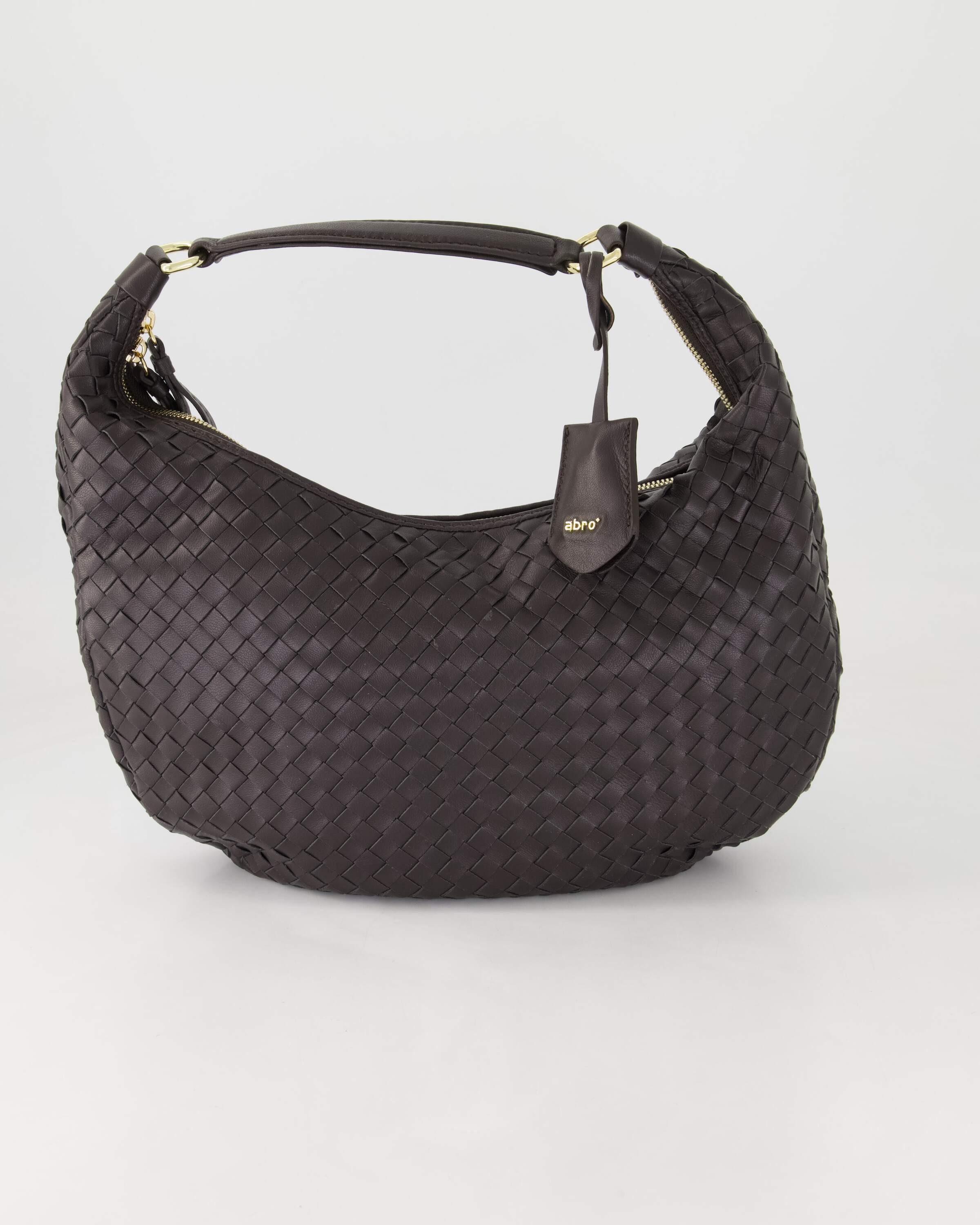 Abro Handtasche Beutel Nana, Obermaterial: Leder