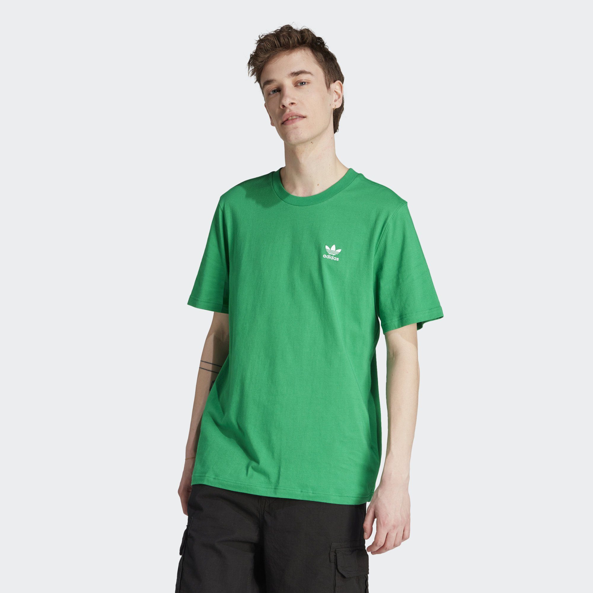 adidas Originals T-Shirt TREFOIL ESSENTIALS T-SHIRT Green