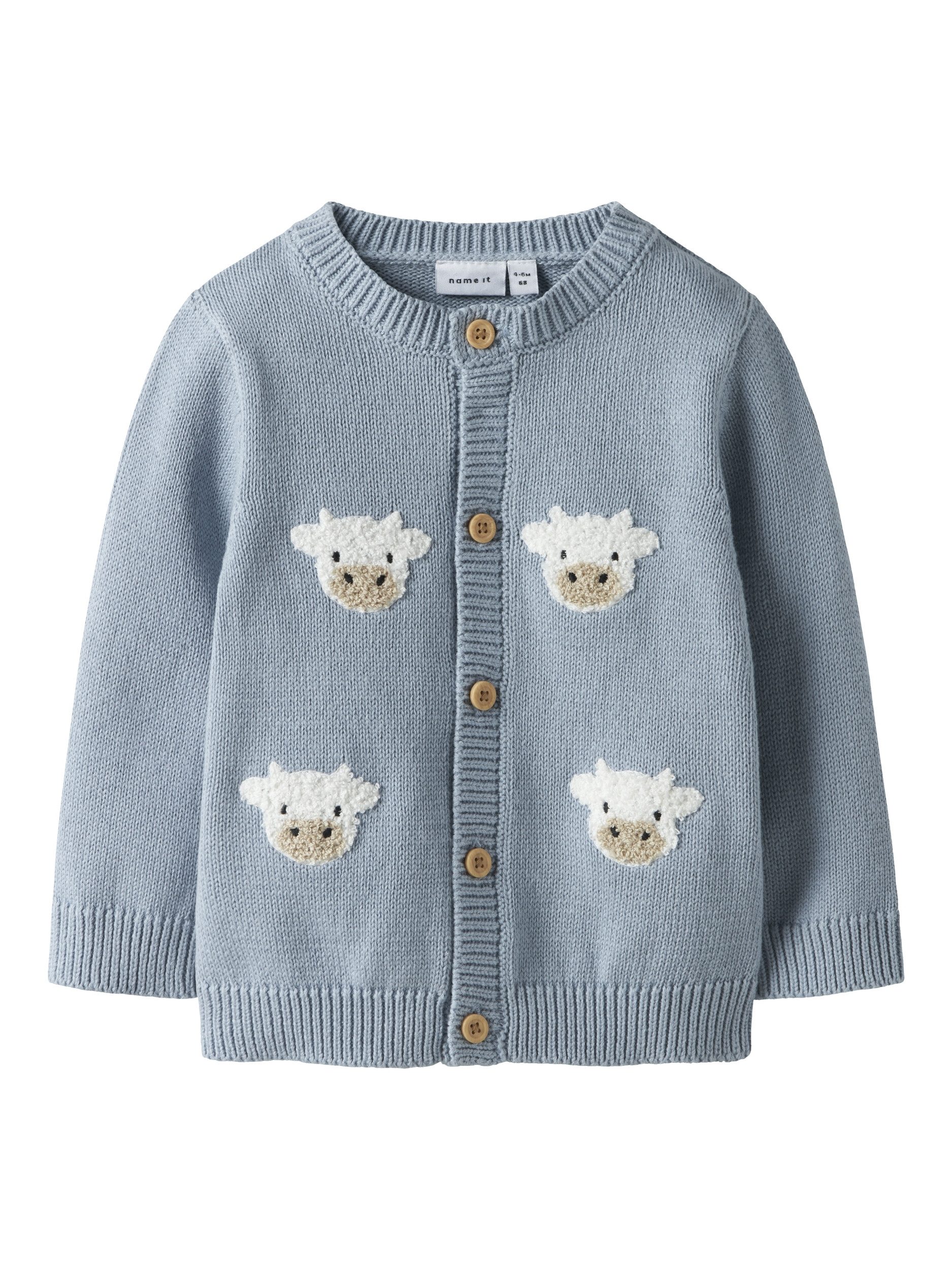 Strickjacke NBMLIONAL LS KNIT CARD