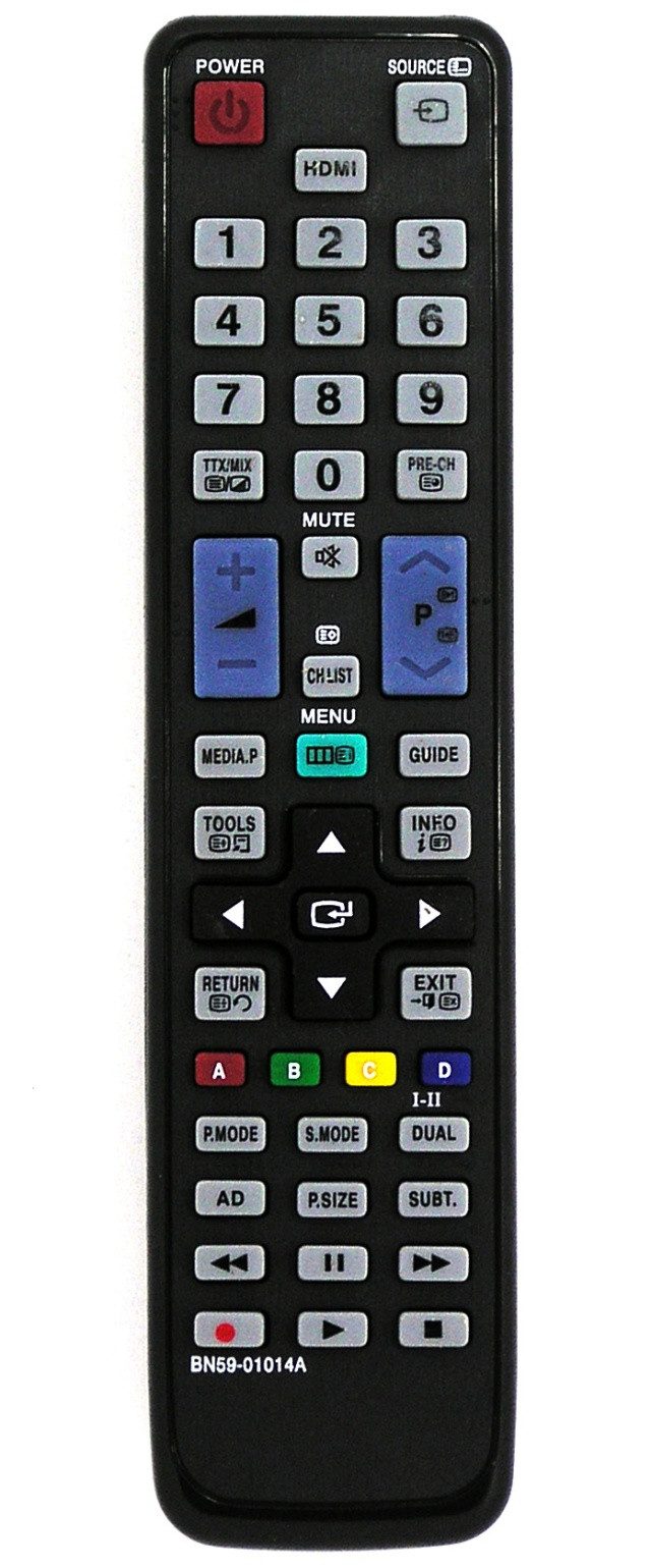 Alltro Ersatz Fernbedienung für Samsung BN59-01014A / BN5901014A TV Fernbedienung
