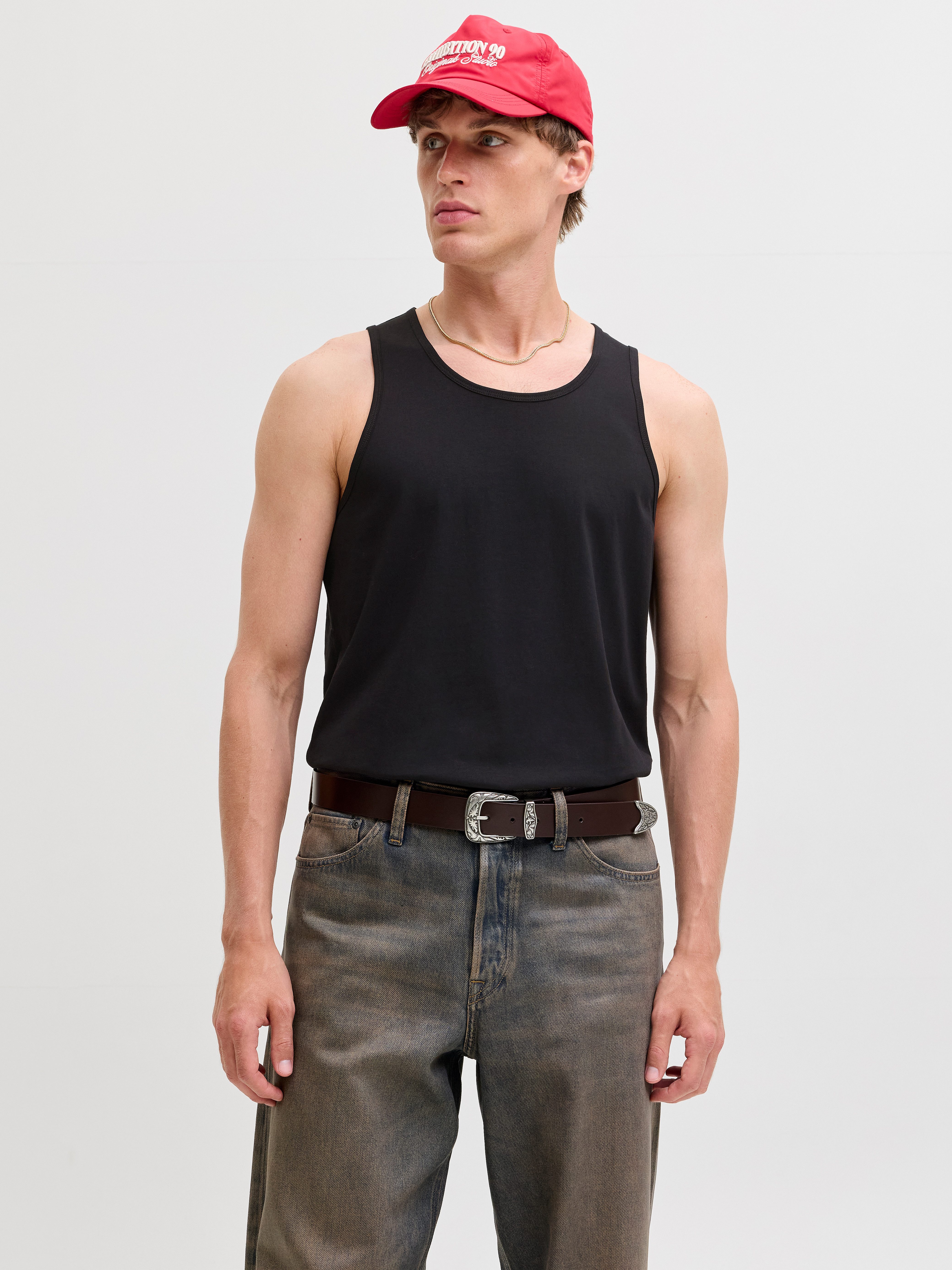 Muscleshirt JJEORGANIC BASIC TANKTOP NOOS