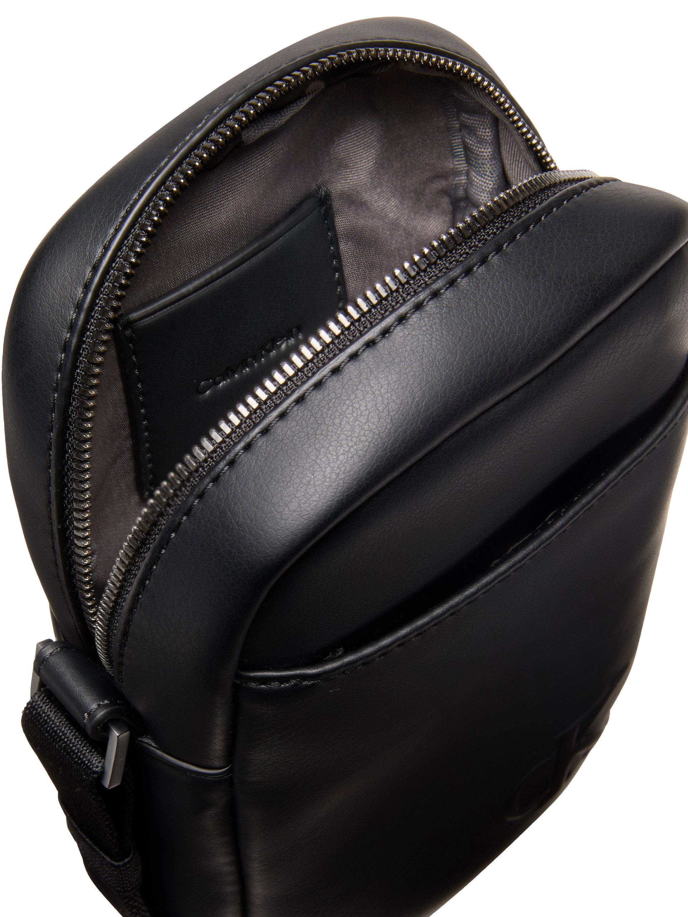 Calvin Klein Umhängetasche BOLD CK SLIM REPORTER, Mini Bag, Schultertasche, Crossbody Bag mit CK-Logo