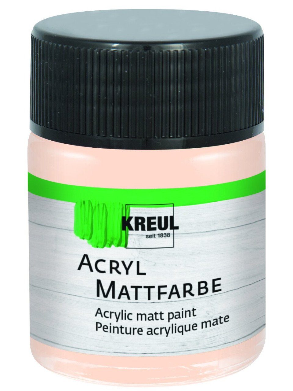Kreul Acrylfarbe Kreul Acryl Mattfarbe zartrosa 50 ml