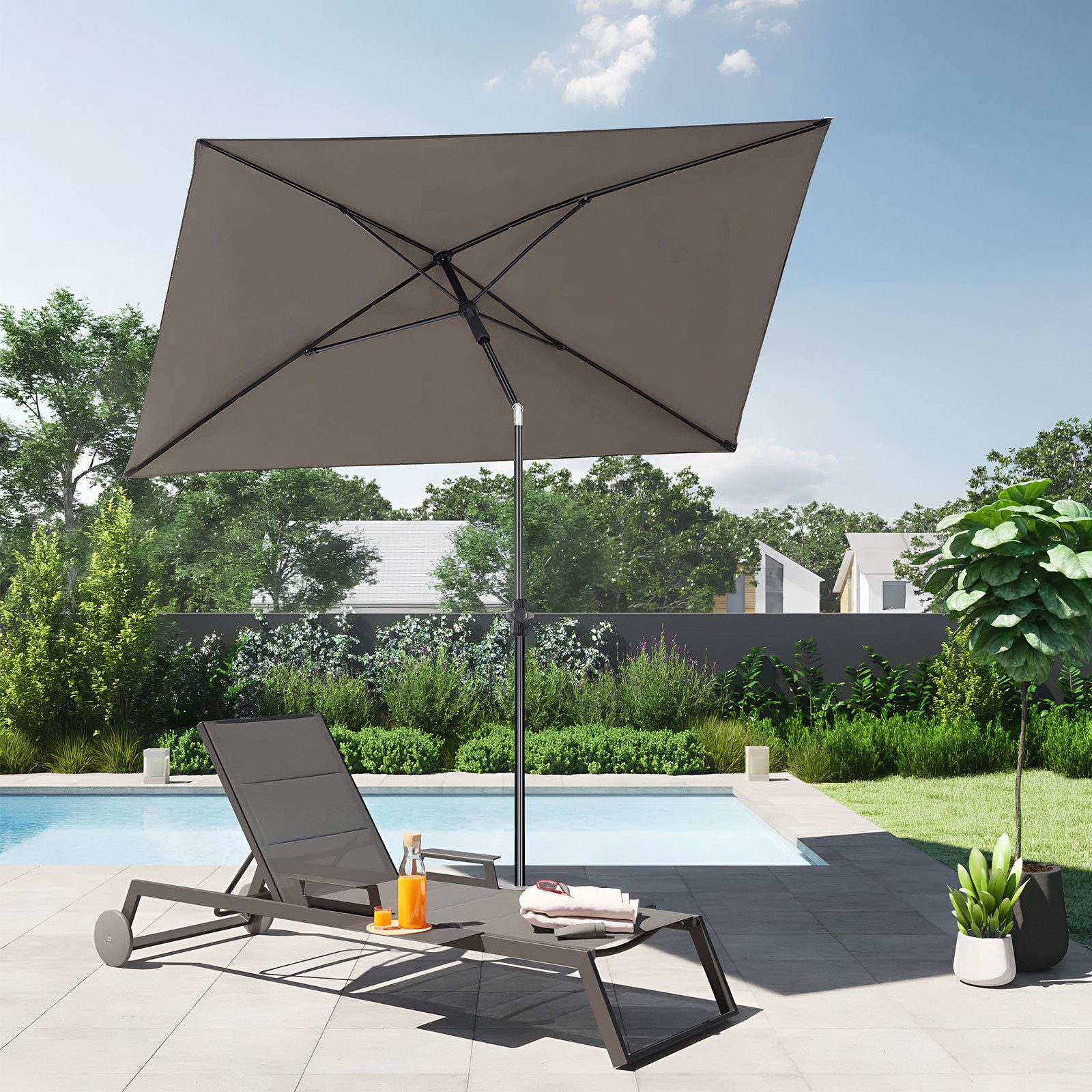 Sekey Sonnenschirm 210 x 140 cm günstig online kaufen