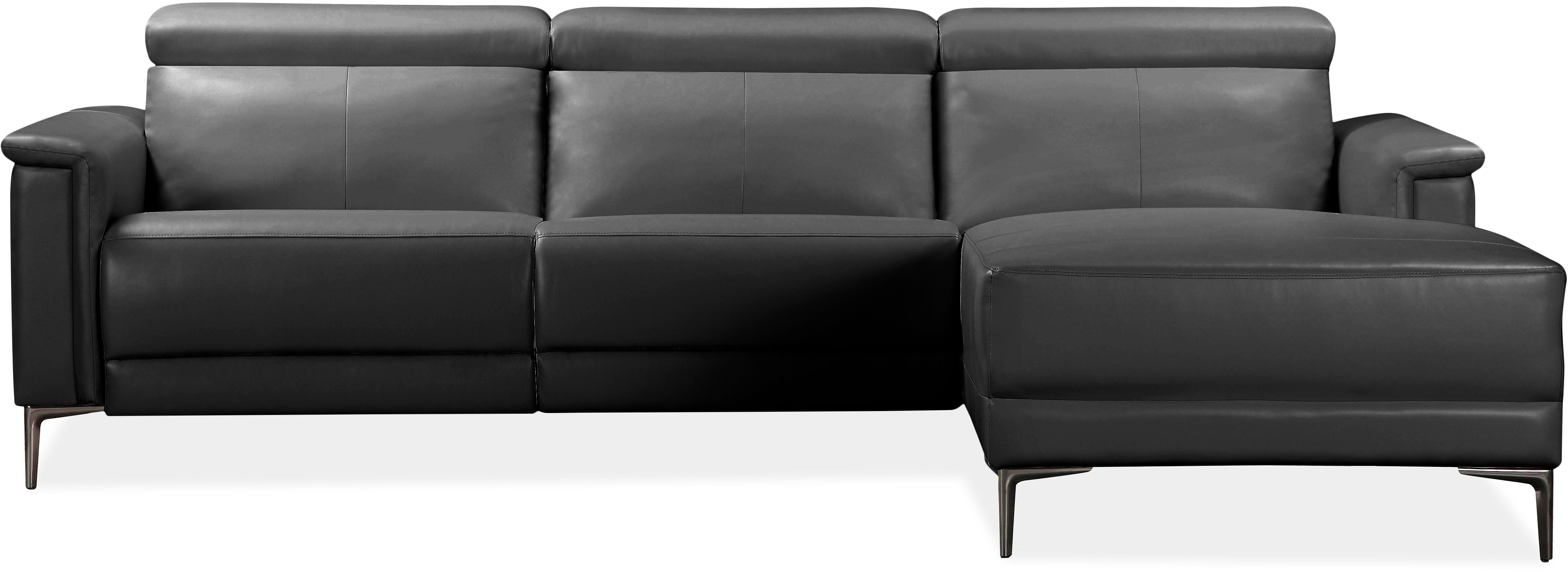 Home affaire Ecksofa LUND, L-Form, 261cm, man. o. elektr. Relaxfunktion (mit USB-A), und Kopfteilverstellung